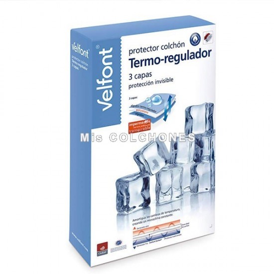 Protector Colchón Termo-regulador 3 capas Velfont.. 
